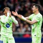 Lamine Yamal (i) y Robert Lewandowski son las principales cartas en el ataque culé.
