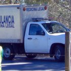 Tras el hecho, los cuerpos fueron llevados al Centro Forense de Quito.