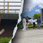 Un asesinado pendía de un puente; el otro estaba en una quebrada.