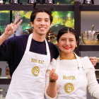 Ren Kai y Ñusta Picuasi participaron en el reality MasterChef Celebrity Ecuador