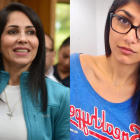 Luisa González fue comparada con Mia Khalifa.