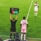 Allen Obando tuvo su estreno con el Inter Miami en la MLS.