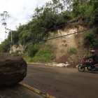 Continúan los trabajo de limpieza en el sector de Guápulo.