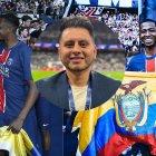 Darío Araujo periodista ecuatoriano cuenta la historia de la bandera de Willian Pacho.