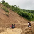 Varios cantones de Manabí afectados por el deslizamiento de tierra
