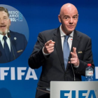 El presidente de Conmebol Alejandro Domínguez impulsa que hayan más participantes en la Copa del Mundo