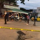 La zona comercial del barrio Jocay fue escenario del ataque armado contra la fémina