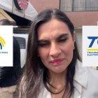 Verónica Abad estuvo en Cuenca este 13 de abril de 2025.