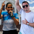 Luisa González y Daniel Noboa van por la Presidencia de la República.