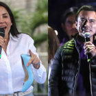 Luisa González y Daniel Noboa se enfrentan en esta segunda vuelta electoral.