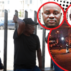 Familiares de Darwin Hinostroza acudieron a la morgue para retirar su cuerpo.