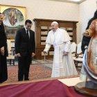 El presidente Daniel Noboa se pronunció tras la muerte del Papa Francisco.