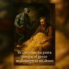 Este es un ejemplo de las interpretaciones que hace el genio de la lámpara.