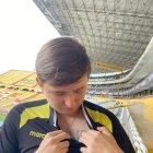 Ángel Ramírez el hincha y socio de Barcelona que nació el 1 de mayo.