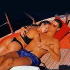 Cristiano Ronaldo y Georgina Rodríguez pasarán unos días en su yate privado.