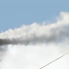 Esta fue la fumata blanca que salió este 8 de mayo.