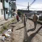Así luce la calle Libertadores del barrio San Salvador, del sector Toctiuco, en Quito.