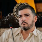 Aquiles Álvarez, durante sesión del Concejo Municipal de Guayaquil.