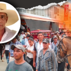 Con fuegos pirotécnicos, ganaderos, arroceros y caballistas de la parroquia Junquillal de Salitre, despidieron a Héctor Gregorio Magallanes Sánchez.