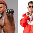 El peleador de la UFC Michael Morales y el cantante Jombriel