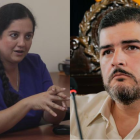 Eliana Molineros y Aquiles Álvarez.