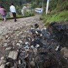 Mujer fue localizada sin vida en La Pulida, noroccidente de Quito. Sus asesinos la quemaron.