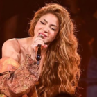 Shakira cantó Antología en el programa de Jimmy Fallon.