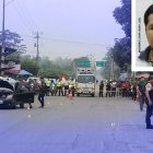 Al retornar hacia Montalvo, sujetos en una motocicleta atacaron a Kenny Montero.