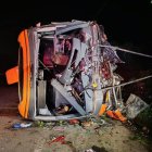 La tragedia involucró a un bus de transporte interprovincial.