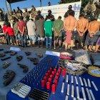 32 detenidos durante el operativo Apolo 18 en Guayaquil.