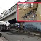 Este es el antes y el después del paso a desnivel.