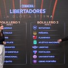 Sorteo de octavos de final de la Copa Libertadores 2025.