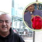 José Delgado perdió su mochila cuando estaba trabajando en el centro de Guayaquil