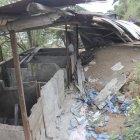 El lugar es de difícil acceso y está ubicado en una colina, desde donde se ve a lo lejos Socio Vivienda.