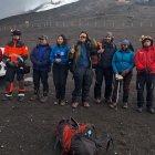 Los excursionistas fueron rescatados la tarde de este 8 de junio.