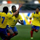 Carlos Tenorio fue autor del 2-1 de Ecuador sobre Perú en Lima, el 7 de junio de 2009, en las eliminatorias hacia el Mundial de Sudáfrica 2010.