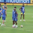 Ecuador entrenó en el Monumental previo al viaje a Perú para el duelo de eliminatorias