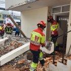 El hecho se produjo en el norte de Quito cuando se hacía labores de remodelación.