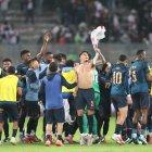 La selección de Ecuador celebró anoche en Lima su pase al Mundial del 2026.