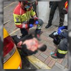 El hecho se registró este jueves 12 de junio de 2025. El Cuerpo de Bomberos, con sus paramédicos, acudió al sitio.