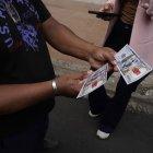 Llovió 'billetes' la mañana de este 13 de junio, en Durán.