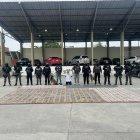 El cargamento de cocaína encontrado por el perro antinarcóticos Pablo.