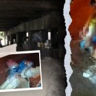 El hombre apenas podía hablar. Fueron los moradores quienes lo ayudaron a desatarse.