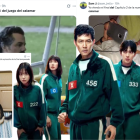 En X, los fans se vuelcan con memes que capturan las emociones del final de El juego del calamar 3.