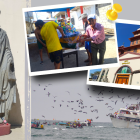 La comuna de San Pedro, en Santa Elena, celebró al recordado apóstol.