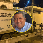 A la morgue de Babahoyo fue llevado el cuerpo del empresario agrícola.