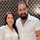 Instantánea del pasado: Sergio Peña y Luisa González, en tiempos de unidad, antes de la expulsión de Peña del movimiento Revolución Ciudadana.