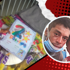 A Gabriel Segura no le importa pasar hambre, él quiere que su hijo mejore.