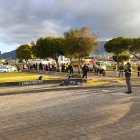 El cuerpo de la víctima quedó en una de las veredas frente al mercado de La Ofelia, en el norte de la capital.