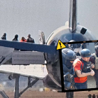 El líder criminal salió del aeropuerto José Joaquín de Olmedo, en Guayaquil, a las 14:13